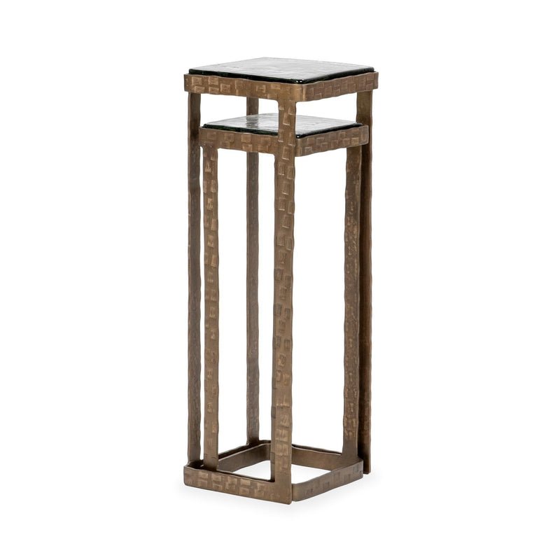 Gillian - Nesting Accent Tables - Gold - JaxCo Furniture