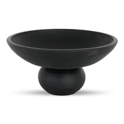 Asha - Decorative Bowl - Black Terracotta - JaxCo Furniture