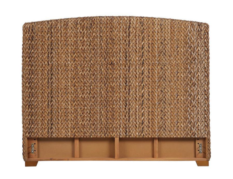 Laughton - Woven Banana Leaf Headboard - JaxCo Furniture