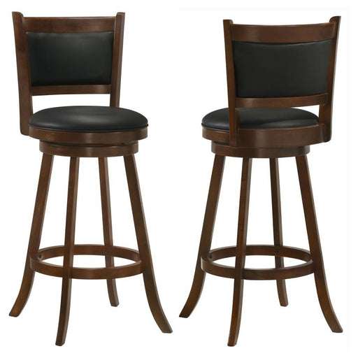 Broxton - Upholstered Swivel Stools (Set of 2) - JaxCo Furniture