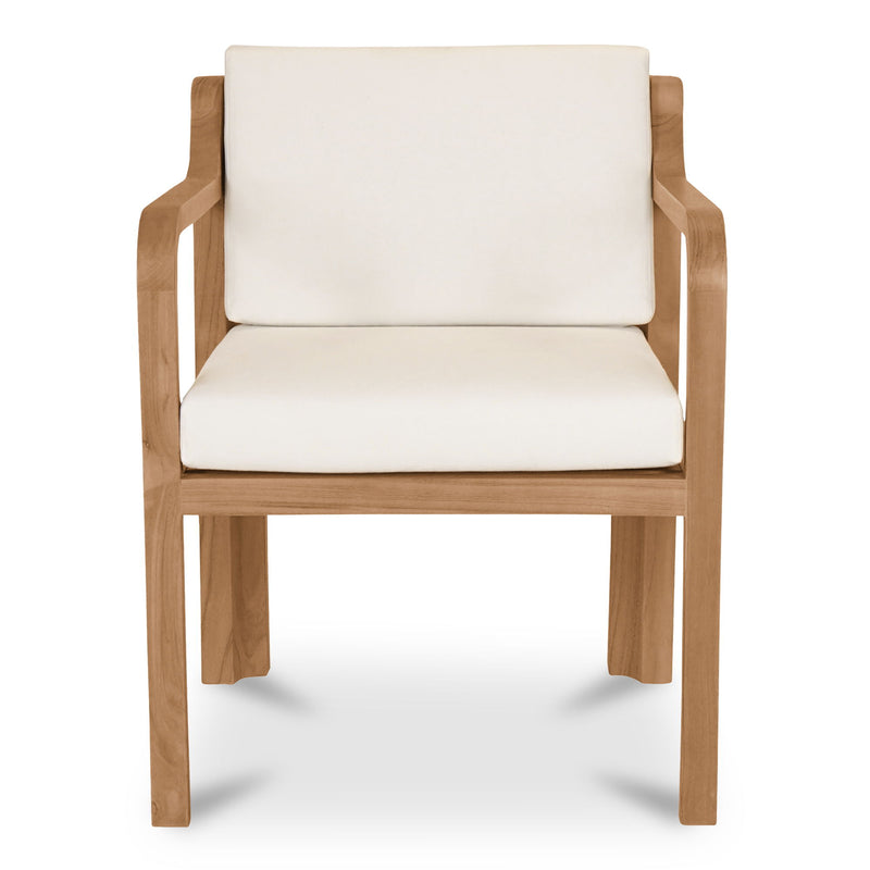 Nellie - Outdoor Dining Chair - White - JaxCo Furniture