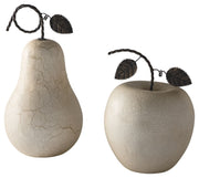 Bidelia - Antique White - Sculpture Set (Set of 2) - JaxCo Furniture