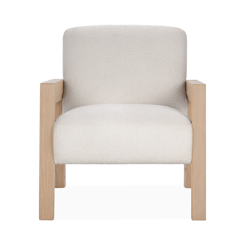 Aliza - Upholstered Accent Chair - Ivory - JaxCo Furniture