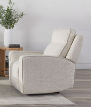 Lancaster - Power Zero Gravity Recliner P2 - Fluffy River Rock - JaxCo Furniture