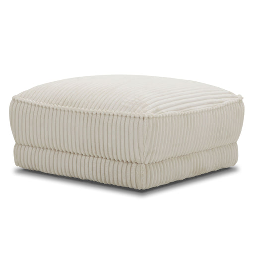 Utopia - Ottoman With Casters - Mega Ivory - JaxCo Furniture