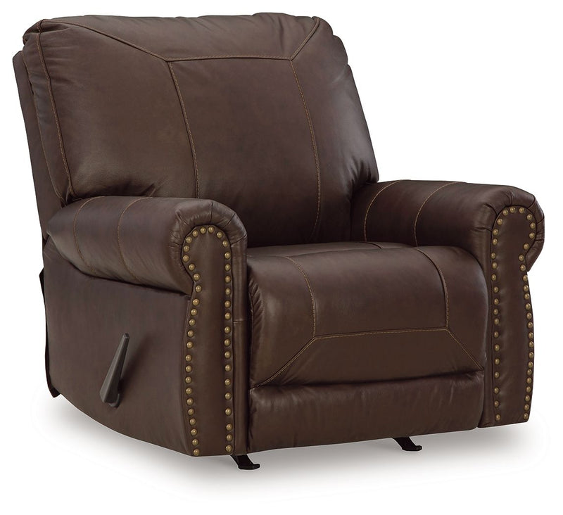 Colleton - Dark Brown - Rocker Recliner - JaxCo Furniture