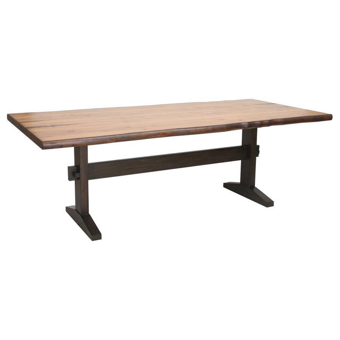 Bexley - Live Edge Dining Table - Natural Honey - JaxCo Furniture