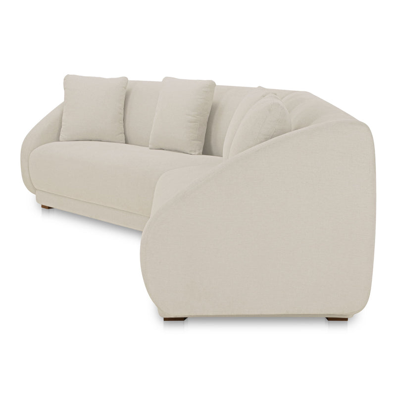 Fraser - 2 Piece Modular Sofa - White - JaxCo Furniture
