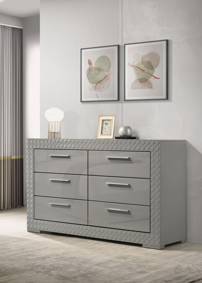 Ives - 6-Drawer Dresser - JaxCo Furniture