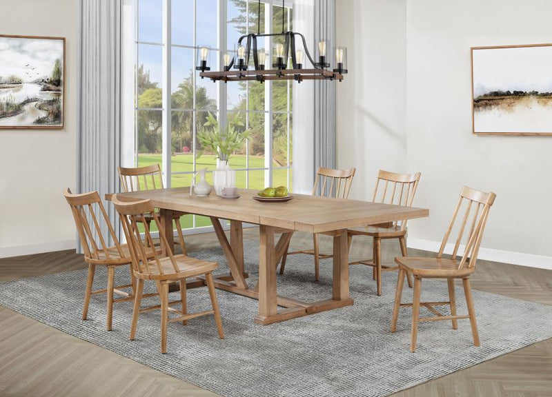 Middleton - 106" Extension Leaf Dining Set - JaxCo Furniture