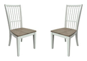 Americana Modern Dining - Spindle Back Dining Chair (Set of 2) - Cotton - JaxCo Furniture