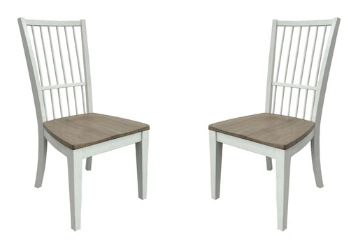 Americana Modern Dining - Spindle Back Dining Chair (Set of 2) - Cotton - JaxCo Furniture