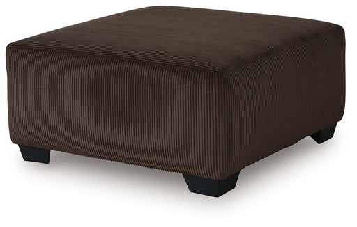 Kimlee - Chocolate - Oversized Accent Ottoman - JaxCo Furniture