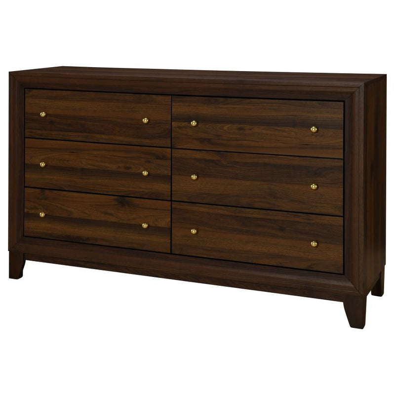 Welsley - 6-Drawer Dresser - JaxCo Furniture