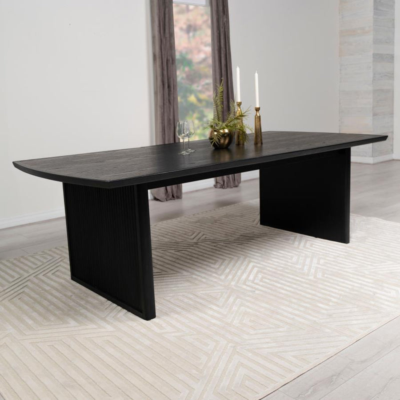 Brookmead - Extension Leaf Dining Table - Black - JaxCo Furniture