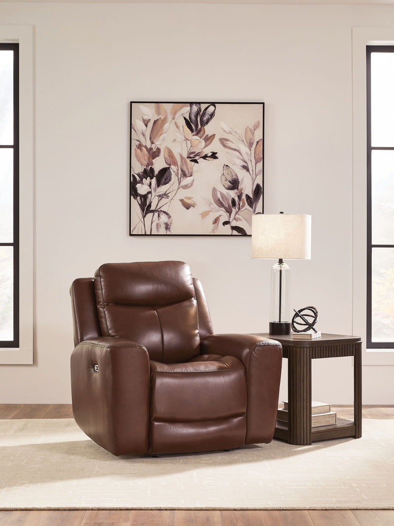 Next Move - Power Recliner With Adjustable Headrest - JaxCo Furniture