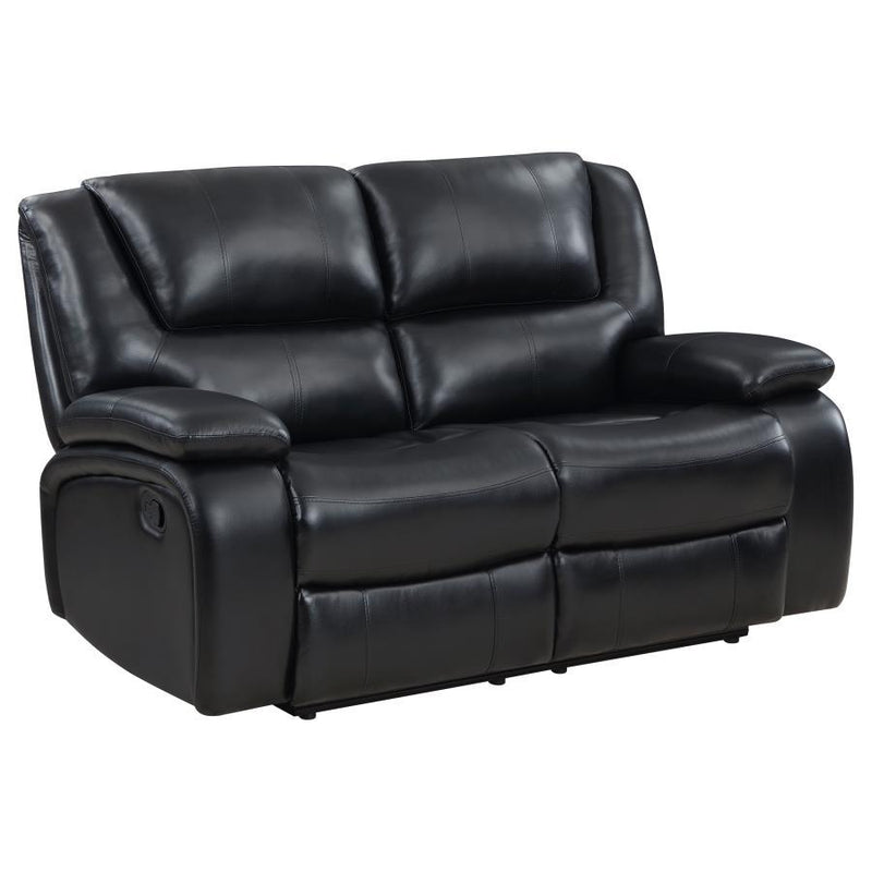 Camila - Upholstered Motion Reclining Loveseat - JaxCo Furniture