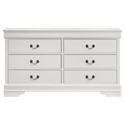 Louis Philippe - Six-Drawer Dresser - JaxCo Furniture