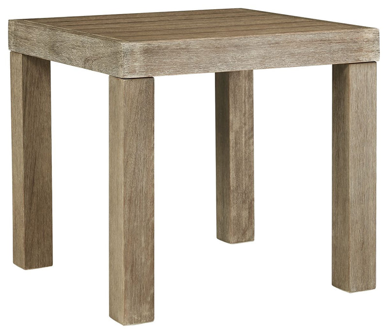 Silo Point - Brown - Square End Table - JaxCo Furniture