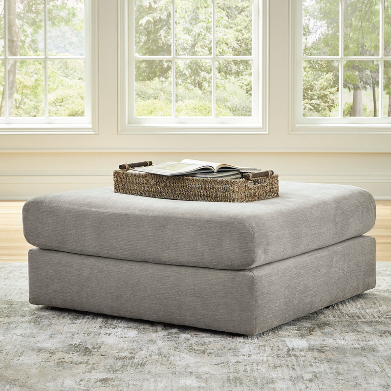 Avaliyah - Ash - Oversized Accent Ottoman - JaxCo Furniture