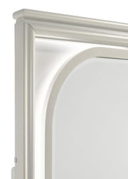 Olivia - LED Dresser Mirror - Pearl White - JaxCo Furniture