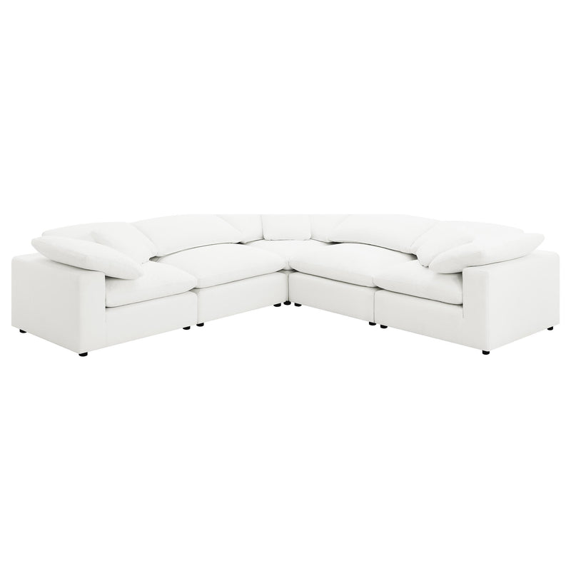 Raleigh - Boucle Upholstered Modular Sectional - JaxCo Furniture