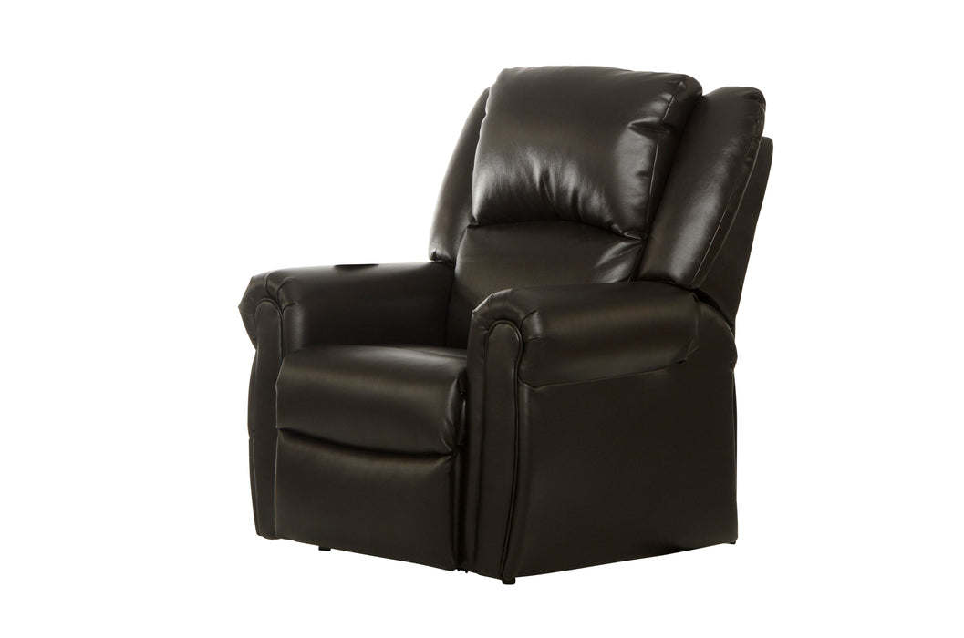 Cosset - Power Lift With Power Headrest / Layflat / Heat / Massage - Espresso - JaxCo Furniture