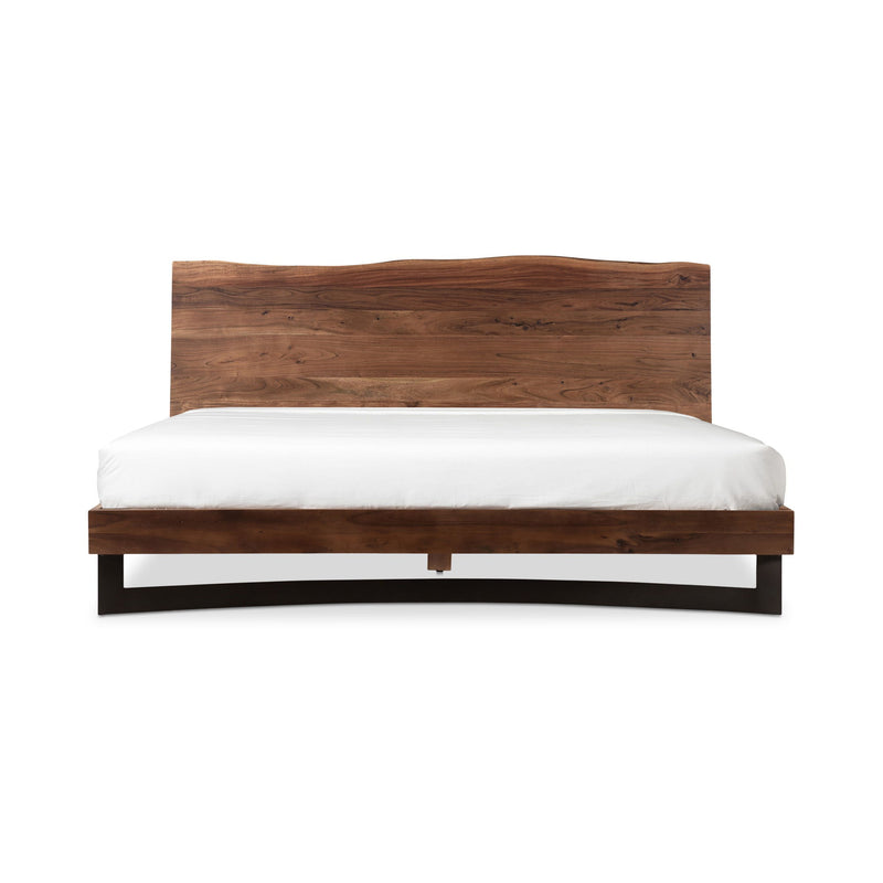 Bent - King Size Bed - Natural Stain - JaxCo Furniture