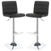 Bianca - Square Upholstered Adjustable Bar Stools (Set of 2) - JaxCo Furniture