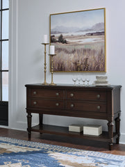 Lavinton - Brown - Dining Room Server - JaxCo Furniture