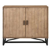 Sierra - 2 Door Cabinet - Light Brown - JaxCo Furniture