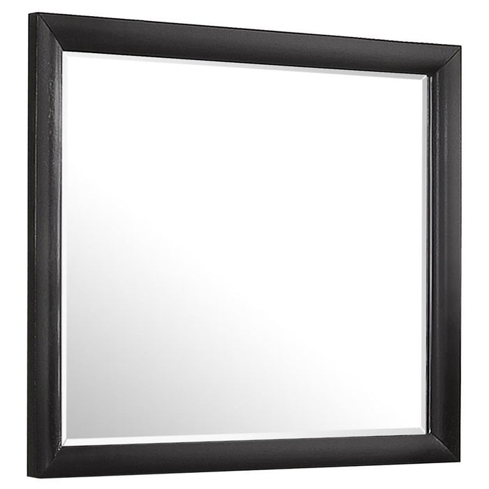 Briana - Dresser Mirror - Black - JaxCo Furniture