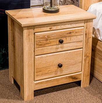 Makidern - Two Drawer Night Stand - JaxCo Furniture