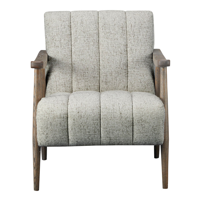 Aster - Accent Chair - Pebbled Beige - JaxCo Furniture