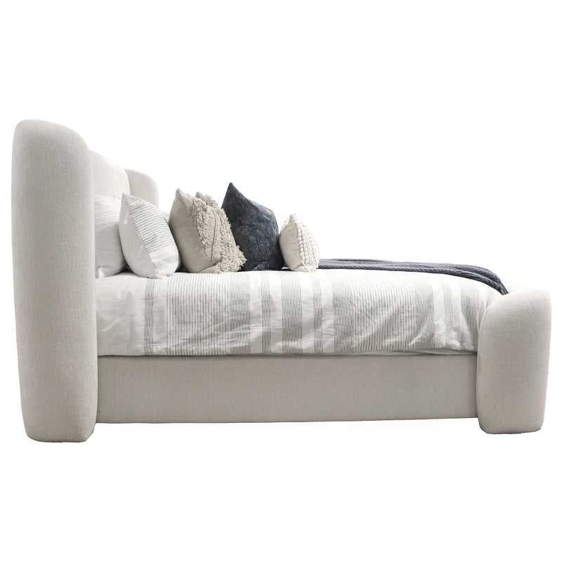Shiloh - Wingback Upholstered Bed - JaxCo Furniture