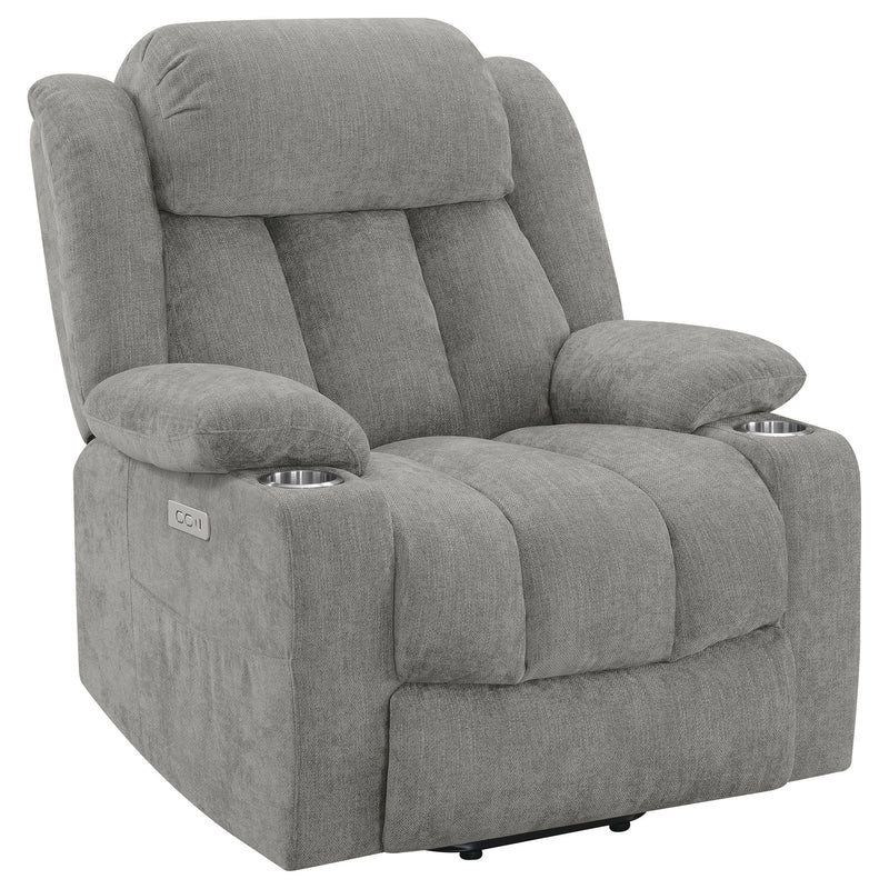 Houston - Upholstered Power Lift Recliner Chair - JaxCo Furniture