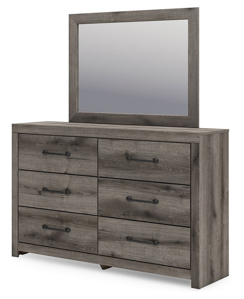 Graystorm - Brown Gray - Dresser And Mirror - JaxCo Furniture