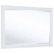Bexhill - Dresser Mirror - White - JaxCo Furniture