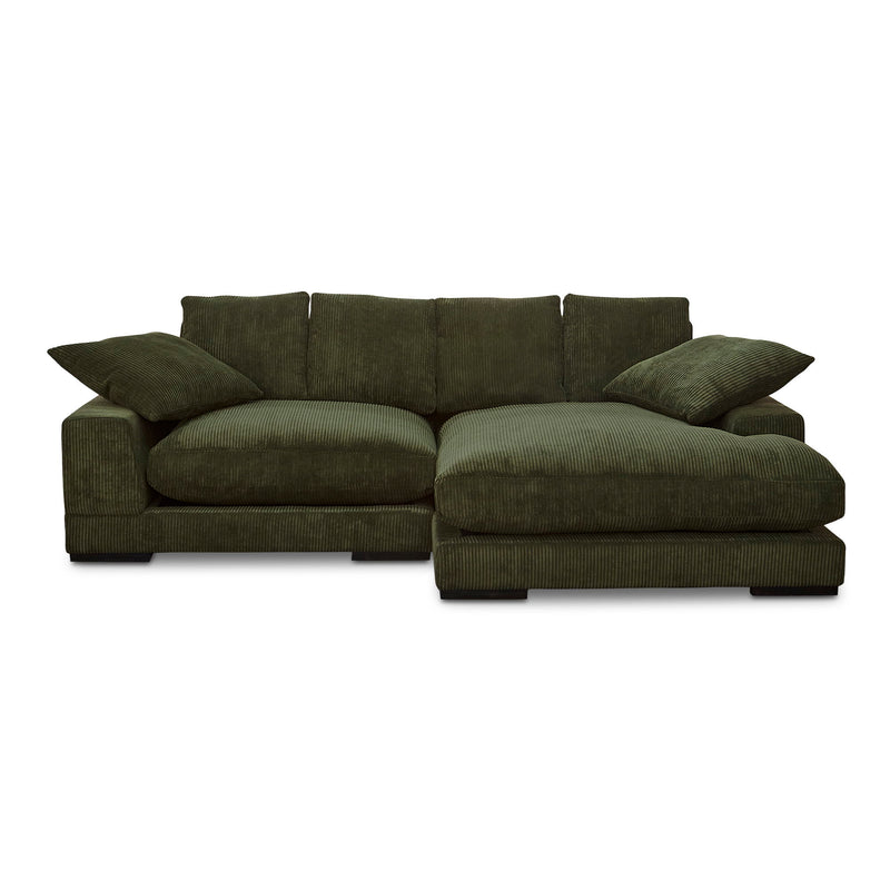 Plunge - Sectional - Dark Green - JaxCo Furniture