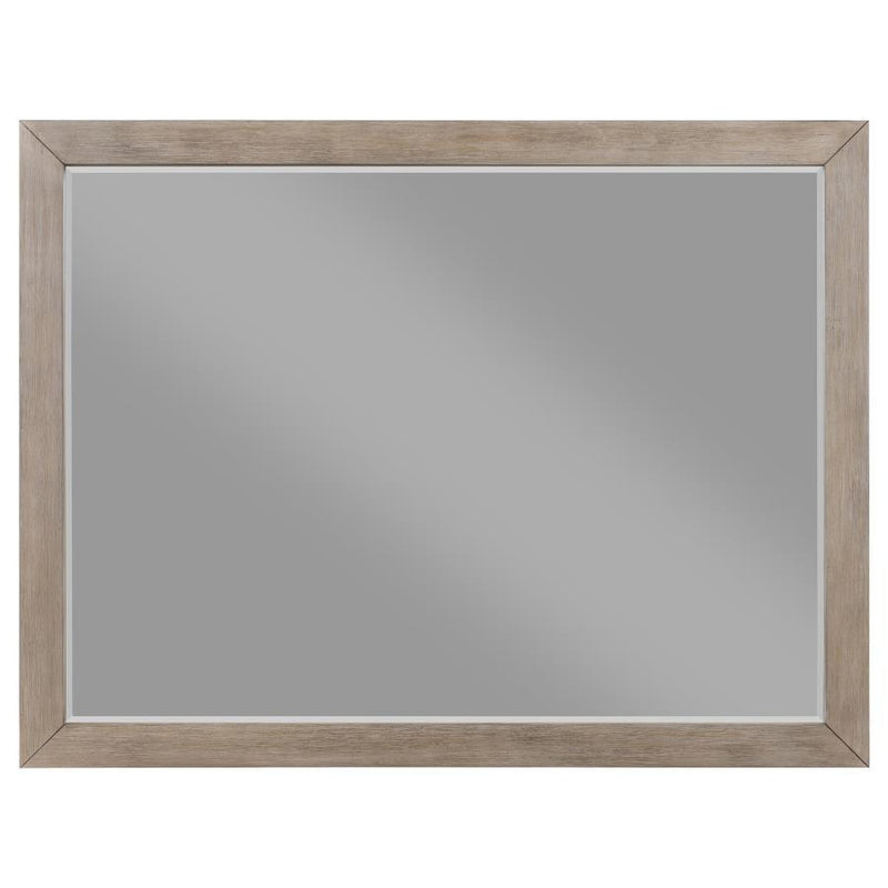Kenora - Dresser Mirror - Barley Brown - JaxCo Furniture
