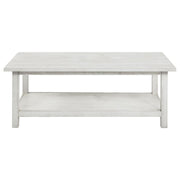 Payne - Wood Coffee Table with Shelf - JaxCo Furniture