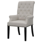 Alana - Upholstered Dining Arm Chair - JaxCo Furniture