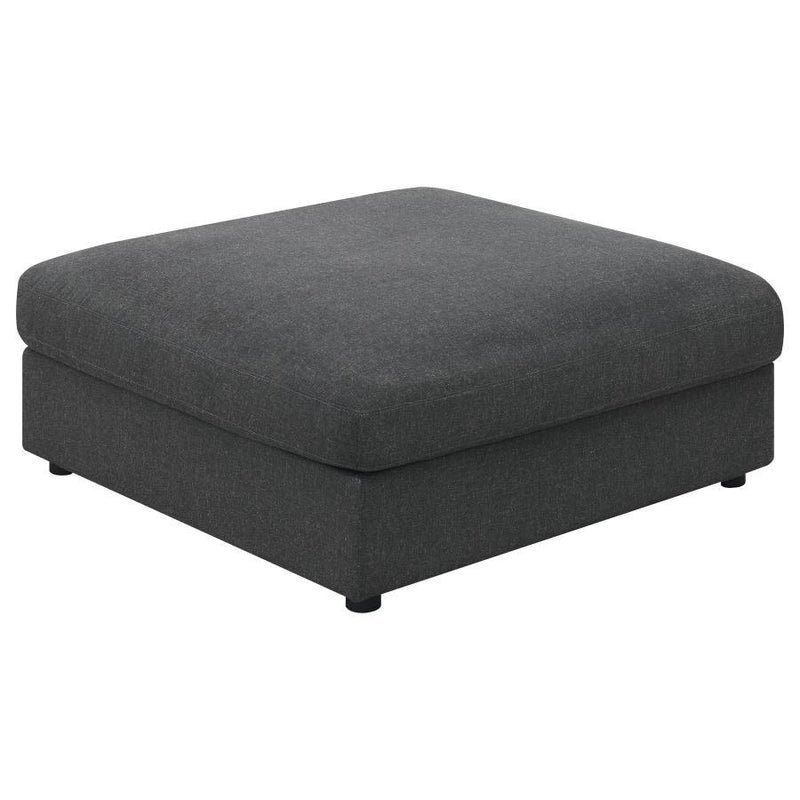 Serene - Square Upholstered Ottoman - JaxCo Furniture
