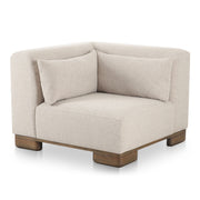 June - Corner Chair - Oatmeal - JaxCo Furniture