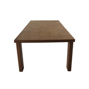 Marina - Outdoor Ceramic Dining Table - Dark Brown - JaxCo Furniture