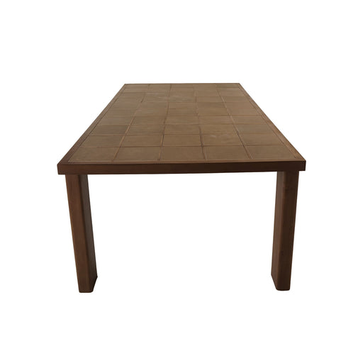 Marina - Outdoor Ceramic Dining Table - Dark Brown - JaxCo Furniture
