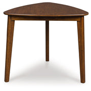 Tameride - Brown - Triangle Dining Room Table - JaxCo Furniture