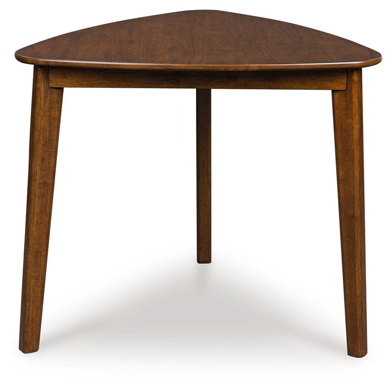 Tameride - Brown - Triangle Dining Room Table - JaxCo Furniture