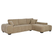 Octavia - Upholstered Sectional Chaise Sofa - JaxCo Furniture