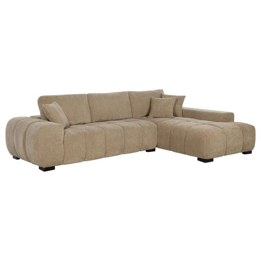 Octavia - Upholstered Sectional Chaise Sofa - JaxCo Furniture